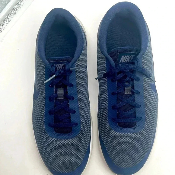 Nike Flex Experience RN 7 Sneakers Men’s 11 Blue Tie Athletic Xm Comfort Sports - Picture 5 of 17